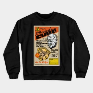 Vintage LeMarchand's Puzzle Cube Toy Ad Crewneck Sweatshirt